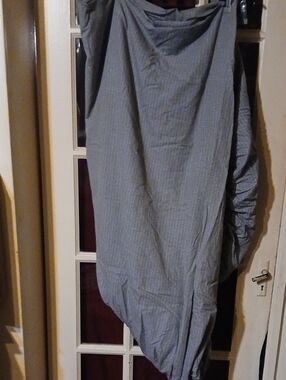 Mainstays Gray Fitted Sheet - Solid Subtle Tone